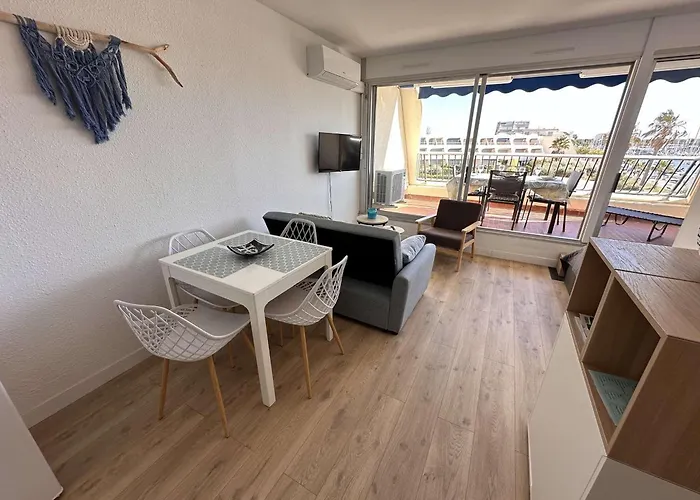 2 Pieces Renove Avec Terrasse Et Climatisation A Port Camargue - Fr-1-731-152